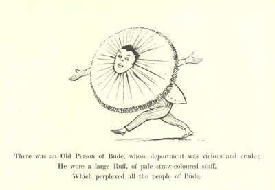 Er was een Oude Persoon uit Bude, wiens gedrag slecht en ruw was door Edward Lear