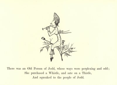 Er was een oude man van Jodd, wiens manieren verwarrend en vreemd waren door Edward Lear