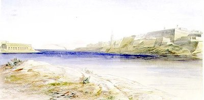 Valletta, Malta door Edward Lear