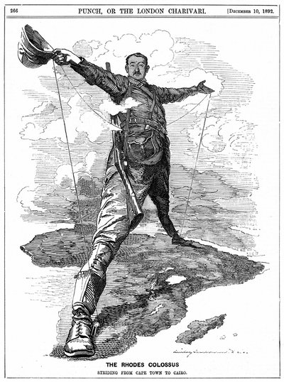 Cecil John Rhodes, uit 