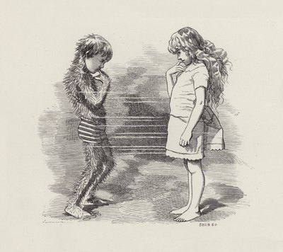 Illustratie voor The Water-Babies door Charles Kingsley door Edward Linley (after) Sambourne