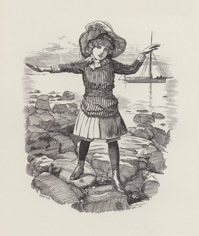 Illustratie voor The Water-Babies door Charles Kingsley door Edward Linley (after) Sambourne