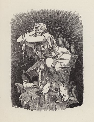 Illustratie voor The Water-Babies door Charles Kingsley door Edward Linley (after) Sambourne