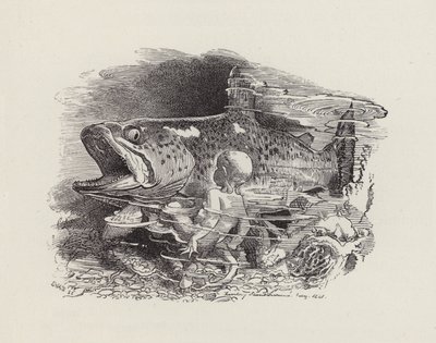 Illustratie voor The Water-Babies door Charles Kingsley door Edward Linley (after) Sambourne