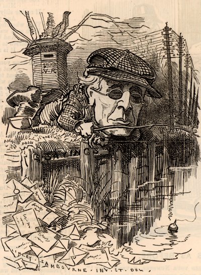 Henry Fawcett (1833-1884) door Edward Linley Sambourne