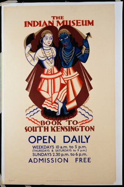 Het Indisch Museum door Edward McKnight Kauffer