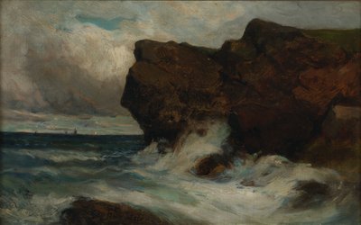 Oceaan kliffen door Edward Mitchell Bannister