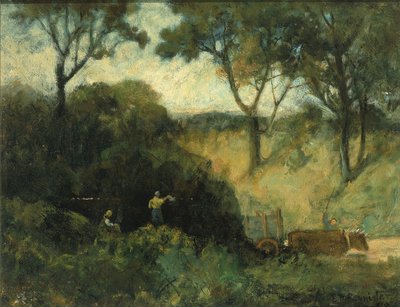 De gezondheid door Edward Mitchell Bannister