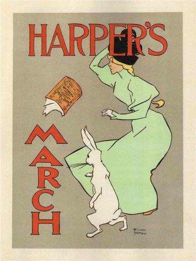 Harpers Mars, 1894 door Edward Penfield