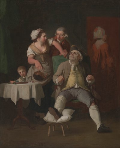 De losbandige gestraft door verwaarlozing door Edward Penny