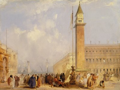 De Piazzetta, Venetië door Edward Pritchett