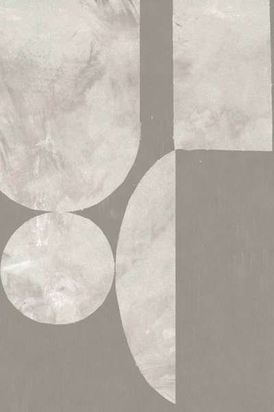 Ingetogen geometrisch abstract door Edward Selkirk