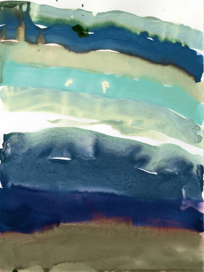 Rustgevende aquarellagen door Edward Selkirk