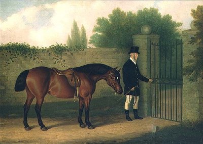 Paard en Knecht door Edward Tolley