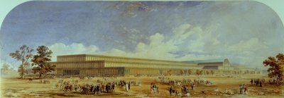 Het Crystal Palace, Hyde Park door Edward Walker