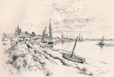 Maldon, Essex, c1879-1898, 1898 door Edward William Charlton