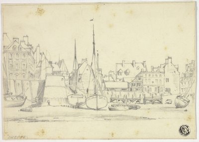 Dieppe door Edward William Cooke
