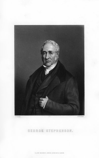 George Stephenson, Engelse werktuigbouwkundig ingenieur door Edward William Stodart