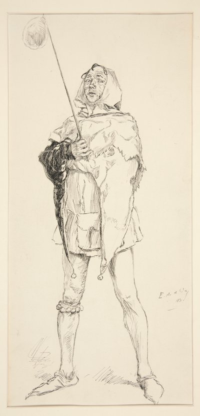Clown door Edwin Austin Abbey