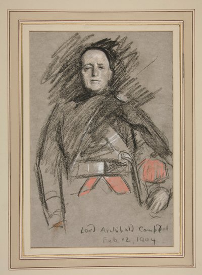 Kroning van Edward VII Portret: Lord Archibald Campbell door Edwin Austin Abbey