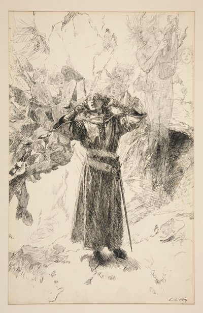 Ferdinand door Edwin Austin Abbey