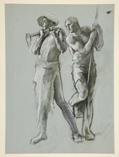 Figurenstudie door Edwin Austin Abbey