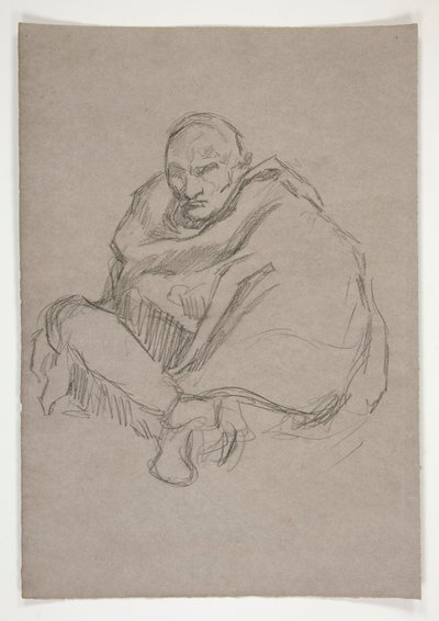 Figurenstudie door Edwin Austin Abbey