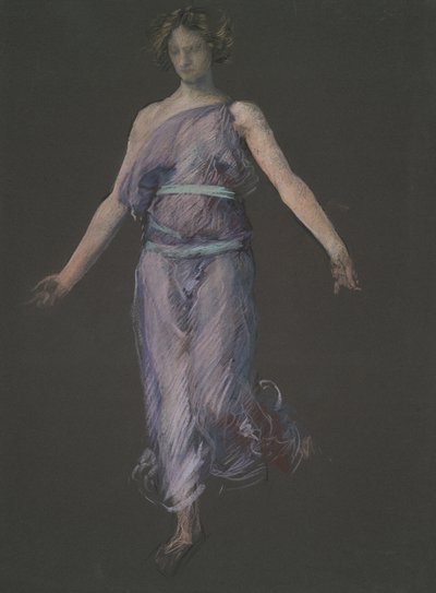 Mogelijke figuurstudie door Edwin Austin Abbey
