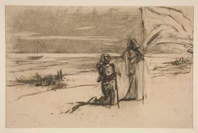 Studie door Edwin Austin Abbey