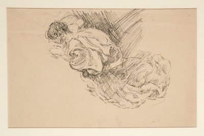 Studie van een engel door Edwin Austin Abbey