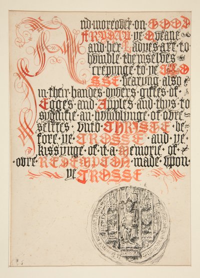 Titelpaginaontwerp, Scribner door Edwin Austin Abbey