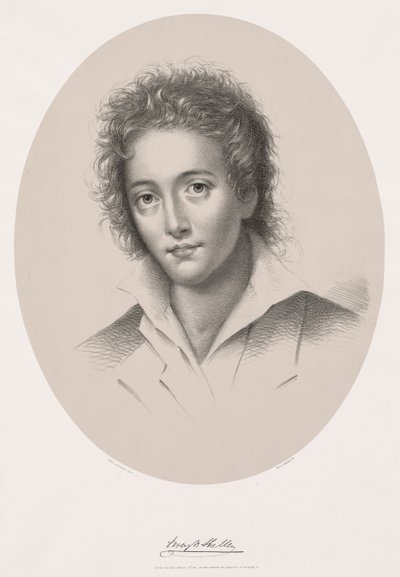 Percy Bysshe Shelley, 1867 door Edwin Beyerhaus