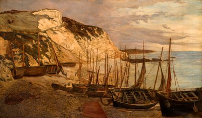 Beer Head, Zuid-Devon, ca. 1879 door Edwin Edwards