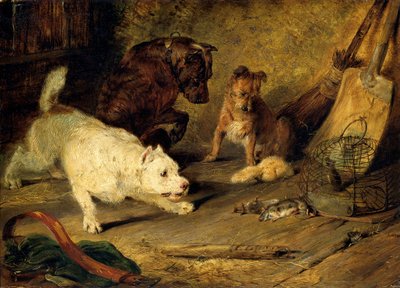 Rattenvangers door Edwin Henry Landseer