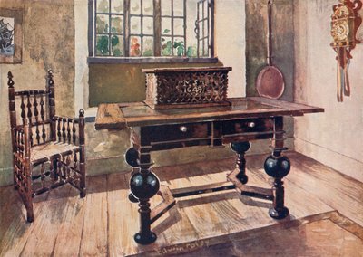 Een Vroege Virginische Kolonisten Salon door Edwin John Foley