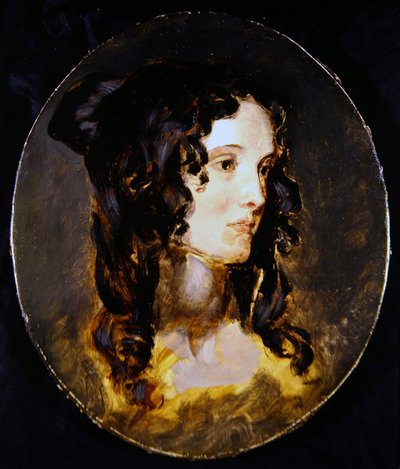 Portretstudie van een Dame door Edwin Landseer