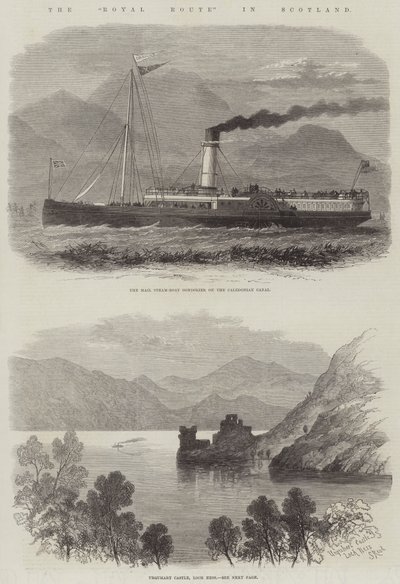 De Koninklijke Route in Schotland door Edwin Weedon