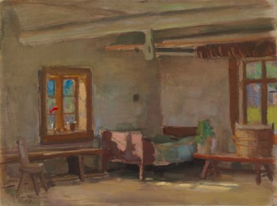 Interieur door Eero Järnefelt