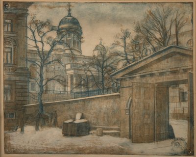 De doop van de eunuch door Eero Järnefelt