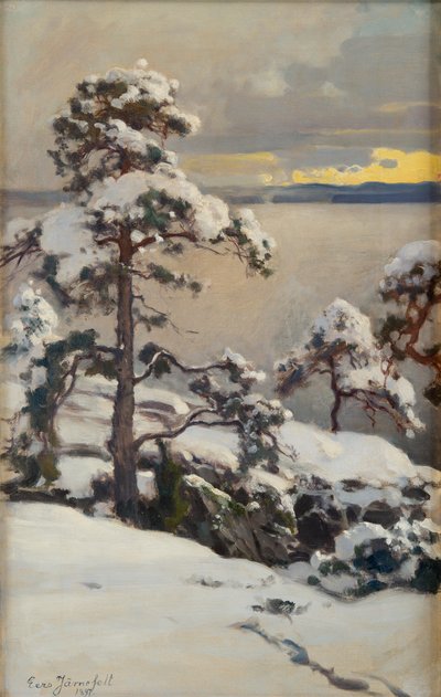 De doop van de eunuch door Eero Järnefelt