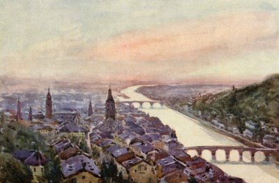 De Rijn: Heidelberg en de Neckar door Effie Jardine