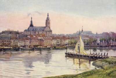 De Rijn: Nijmegen door Effie Jardine