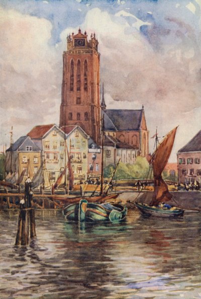 De Rijn: De Grote Kerk, Dordrecht door Effie Jardine