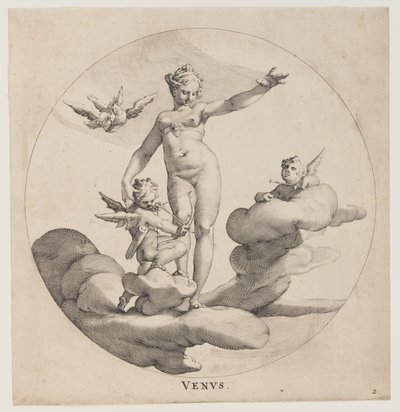Venus, van Drie Godinnen door Egbert van Panderen