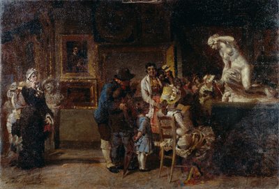 Bezoek aan het museum door Egisto Lancerotto