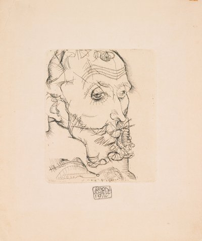 Portret van Franz Hauer door Egon Schiele