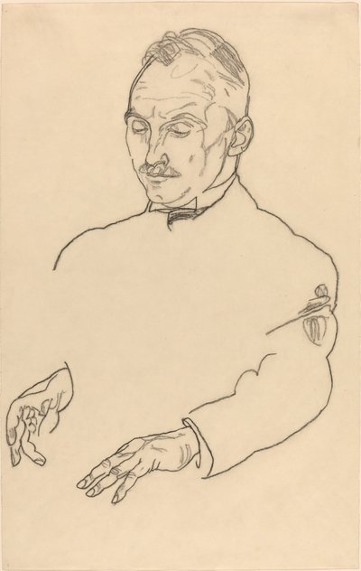 Dr. Koller door Egon Schiele