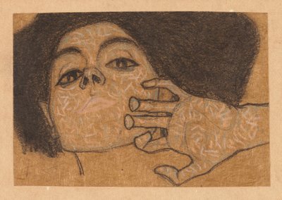 Hoofd van een Vrouw door Egon Schiele