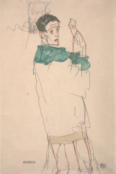 Herinnering door Egon Schiele