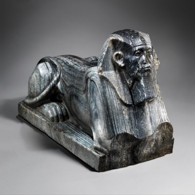 Senwosret III als een Sfinx, c.1850 v.Chr. door Egyptian 12th Dynasty